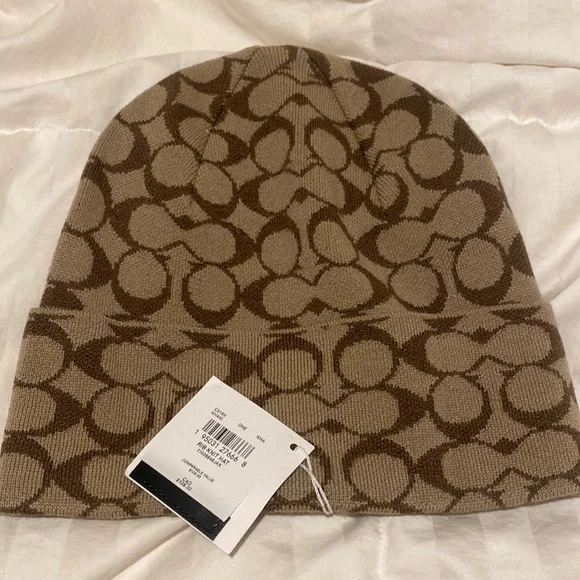 NEW** Coach Rib Knit Hat s-l1200.jpg main image 3